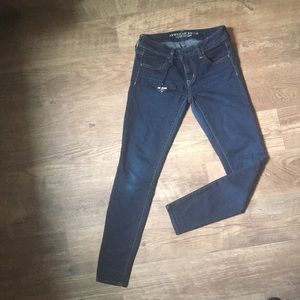 American Eagle💋Jegging🤩Sz 2 Short💜Darkwash🌸